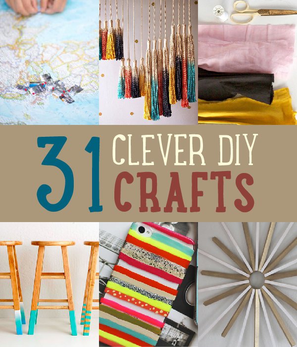 31 Easy & Clever DIY Crafts and Project Ideas | Save On Crafts