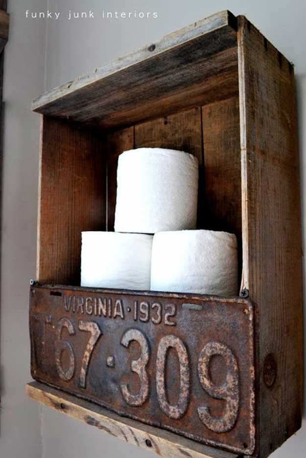 toilet paper craft | cool man cave ideas