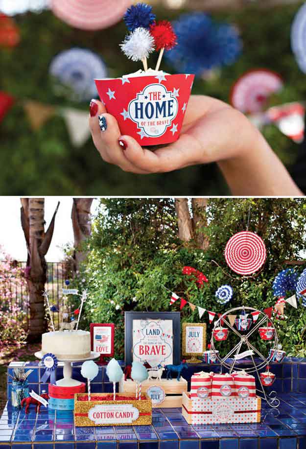 All-American County Fair Inspired Party | 25 Ways To Have The Most Patriotic 4th Of July Party -