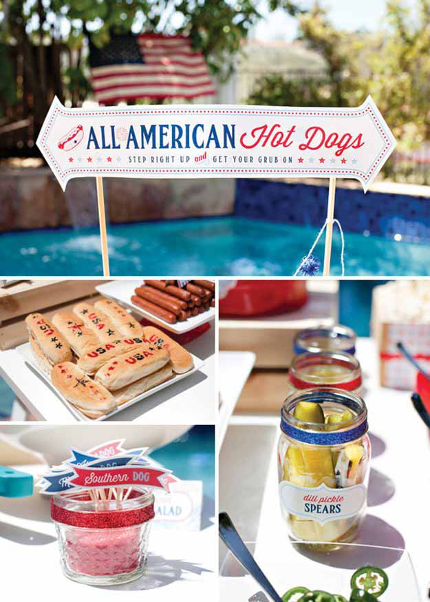County Themed | 25 Ways To Have The Most Patriotic 4th Of July Party 