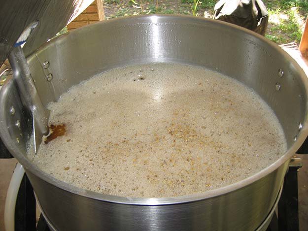 Brewing all grain beer on stove