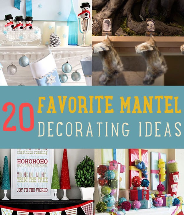 Christmas Mantel Decorating Ideas