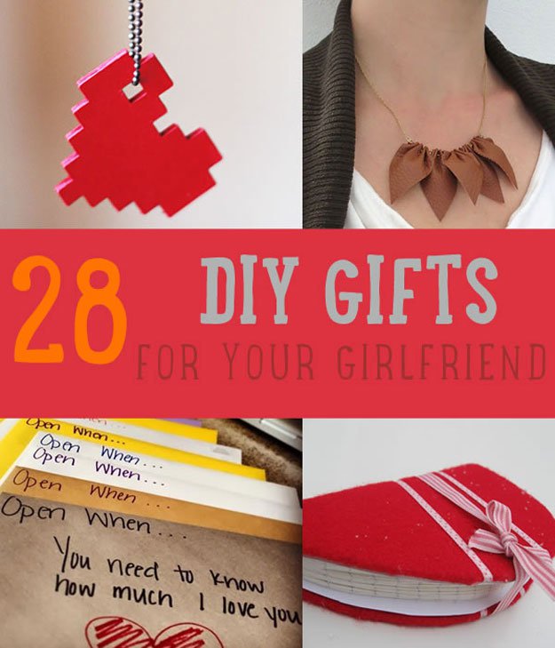 28 DIY Gifts For Your Girlfriend Christmas Gifts For Girlfriend DIY Ready