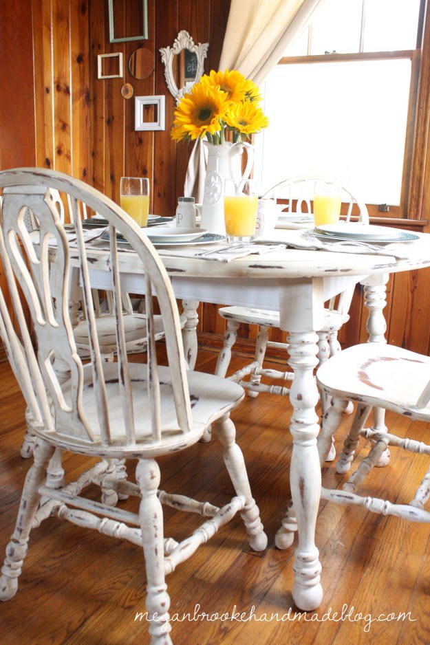 Chalk Paint Project and Ideas for Dining Room  http://diyready.com/20 