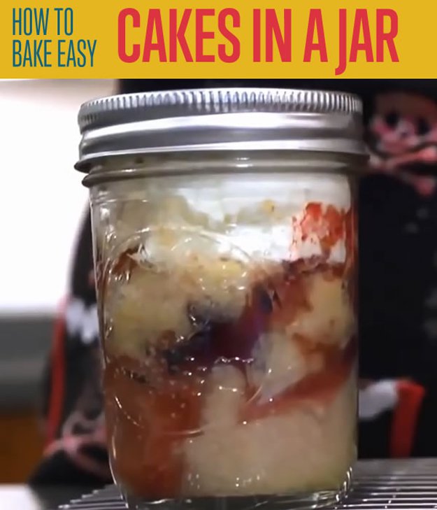 Easy Cake in a Jar