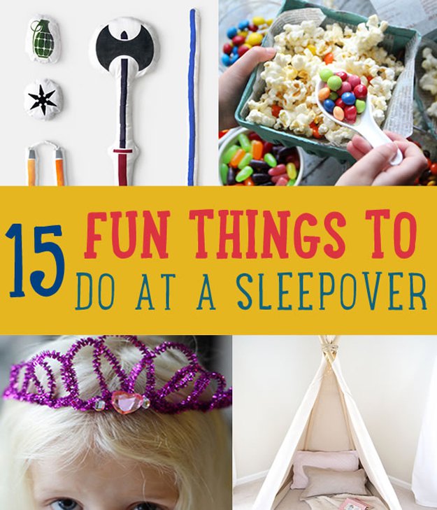 15 Fun DIY Crafts for Kids Sleepover Activities DIY Ready