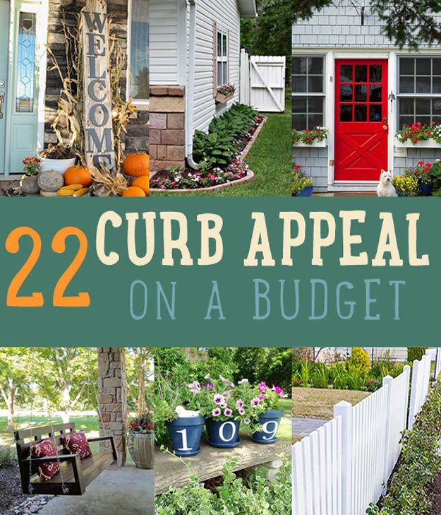 Curb Appeal on a Budget | Home Decor Ideas