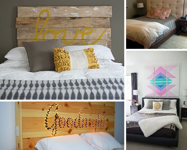 Ideas for Bedrooms teens Teen http://diyready.com/diy Headboard ideas  diy headboard for  DIY Easy