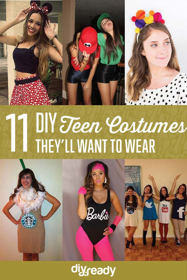 11 DIY Costumes for Teens DIY Ready