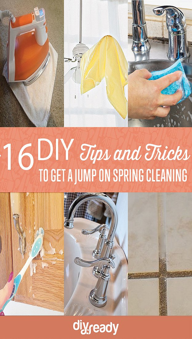 16 DIY Tips And Tricks To Get A Jump On Spring Cleaning | LaptrinhX