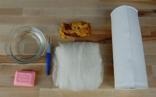Check out How To Make Felted Soap at https://homesteading.com/how-to-make-felted-soap/