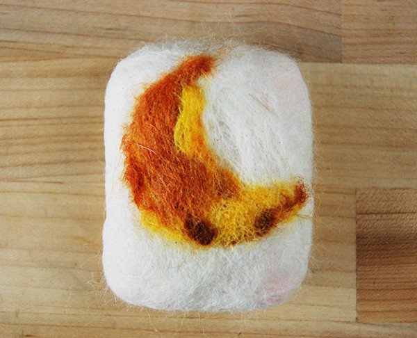 Check out How To Make Felted Soap at https://homesteading.com/how-to-make-felted-soap/