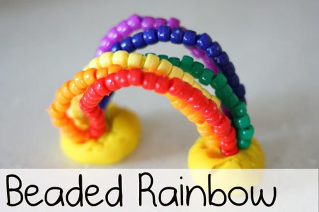 beaded rainbow