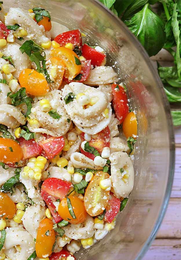 Tortellini-Pasta-Salad-with-Tomatoes-Basil-and-Fresh-Corn-by-Five-Heart-Home_700pxAerialBowl copy