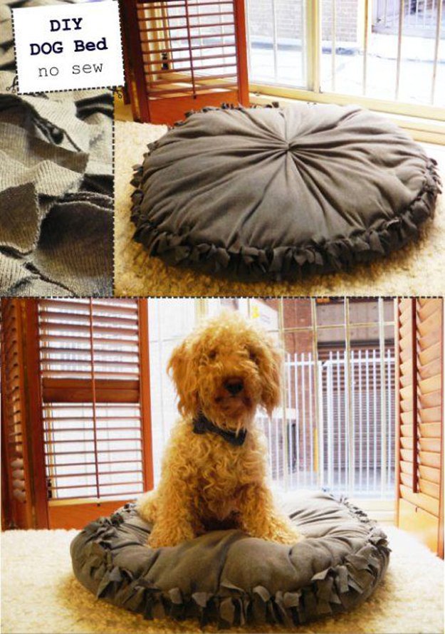 DIY Dog Bed Pillow