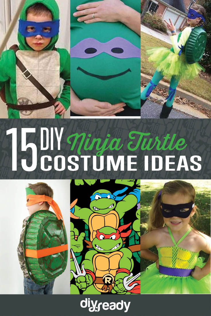 15 DIY Ninja Turtle Costume Ideas: Cowabunga! | LaptrinhX