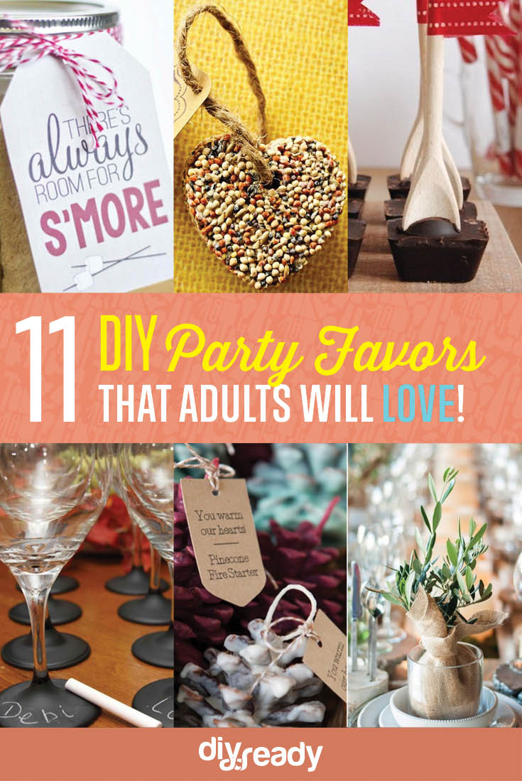 11 DIY Party  Favor Ideas  DIY Ready