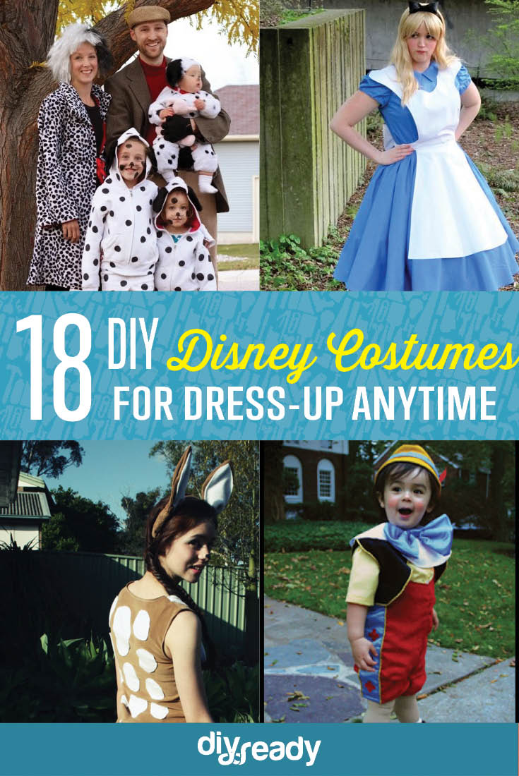 18 DIY Disney Costumes DIY Ready