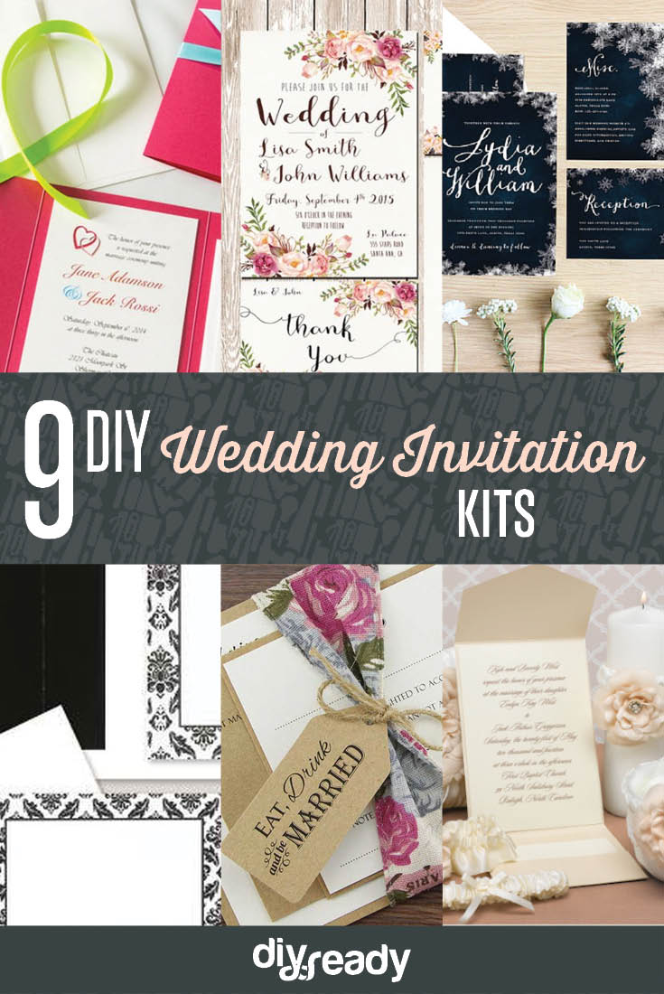 DIY Wedding Invitation Kits DIY Ready