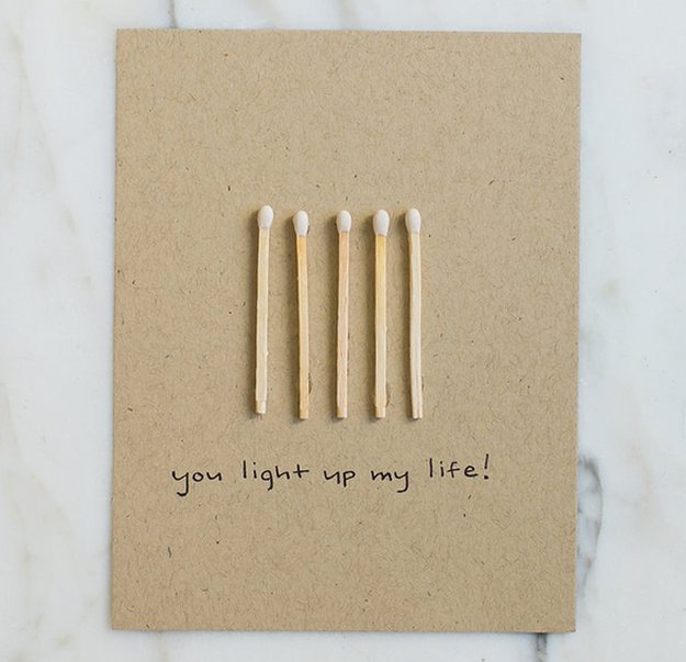 Light Up My Life|14 Funny Valentines Day Cards You Can Make Yourself ...