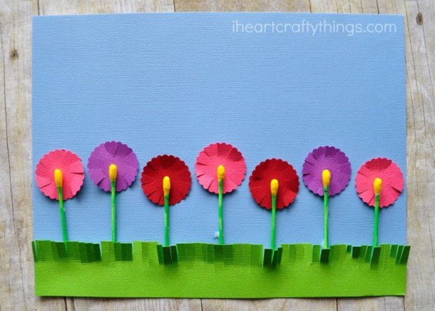 22 Unique Q-Tip Crafts | Learning Activities